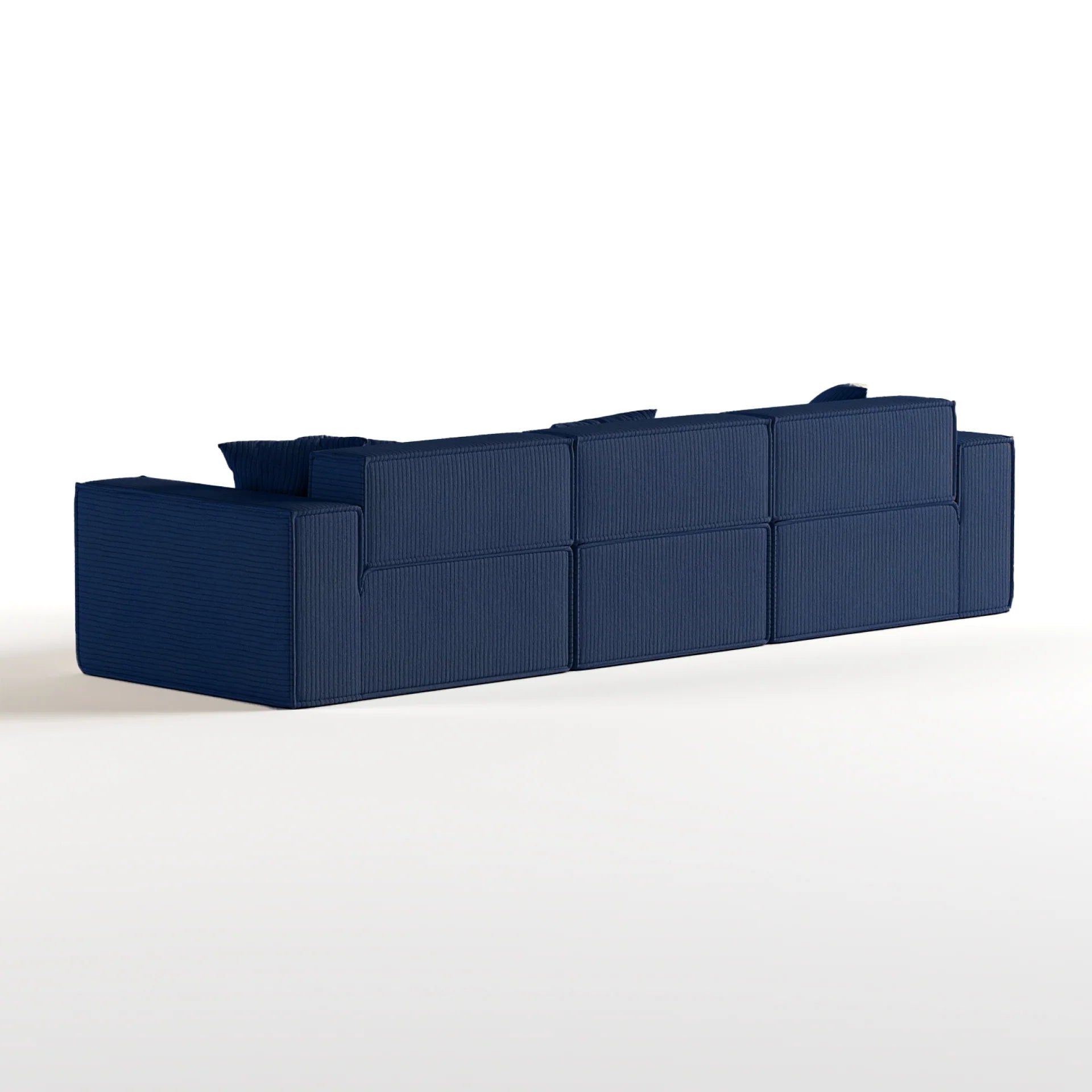 <tc>The growing sofa</tc> Pilion 3 zitplaatsen in Boucle - Blauw