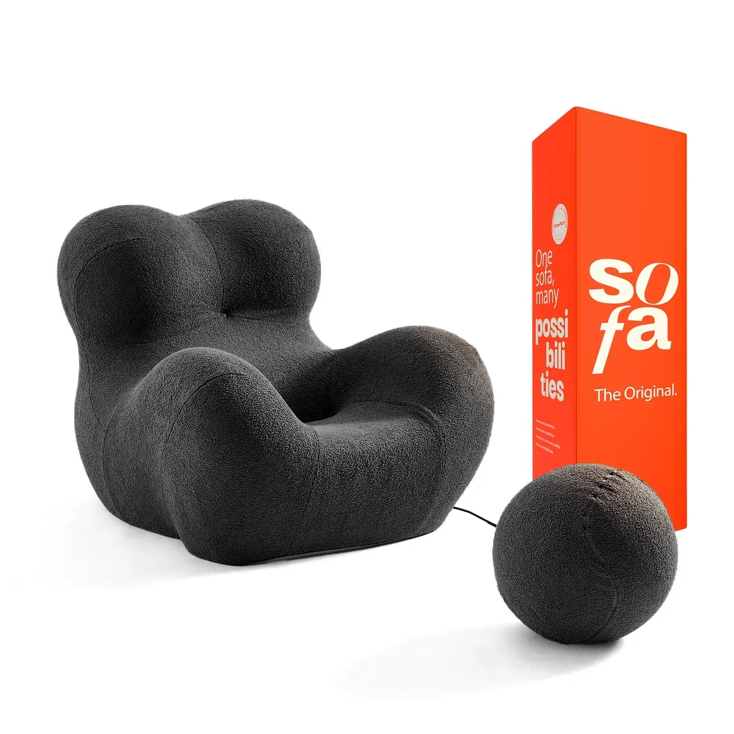 <tc>The growing sofa</tc> Palla – Schwarz